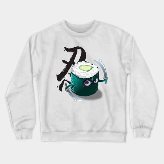 Food Ninja 01 Crewneck Sweatshirt by jun087